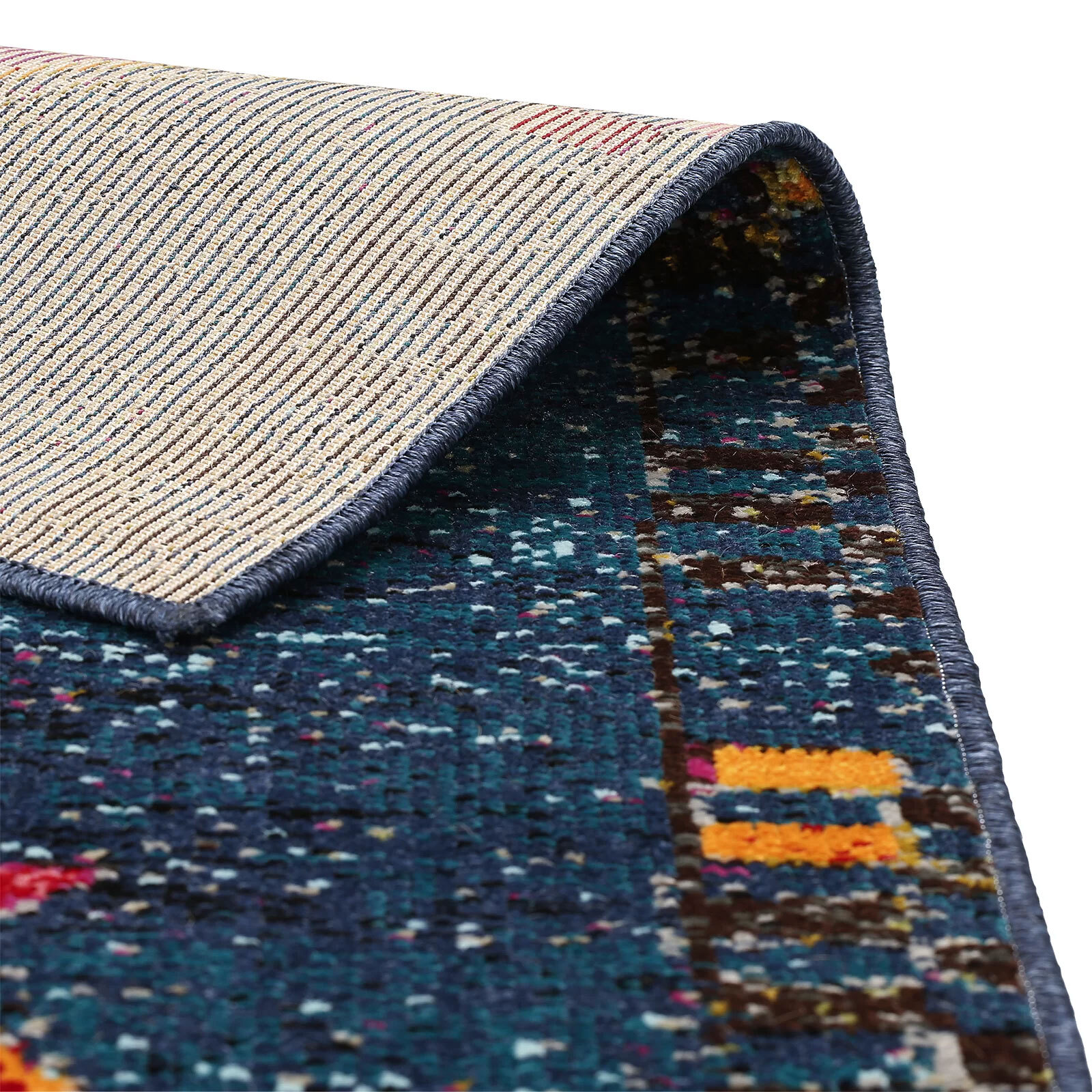 Large View Nordic Diamond Moroccan Rug