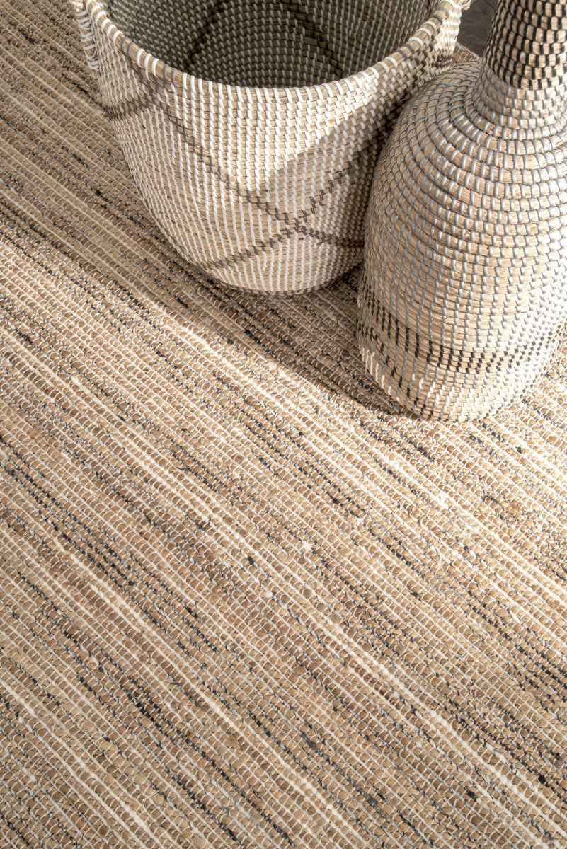 Nora Natural Flatweave Hemp Rug