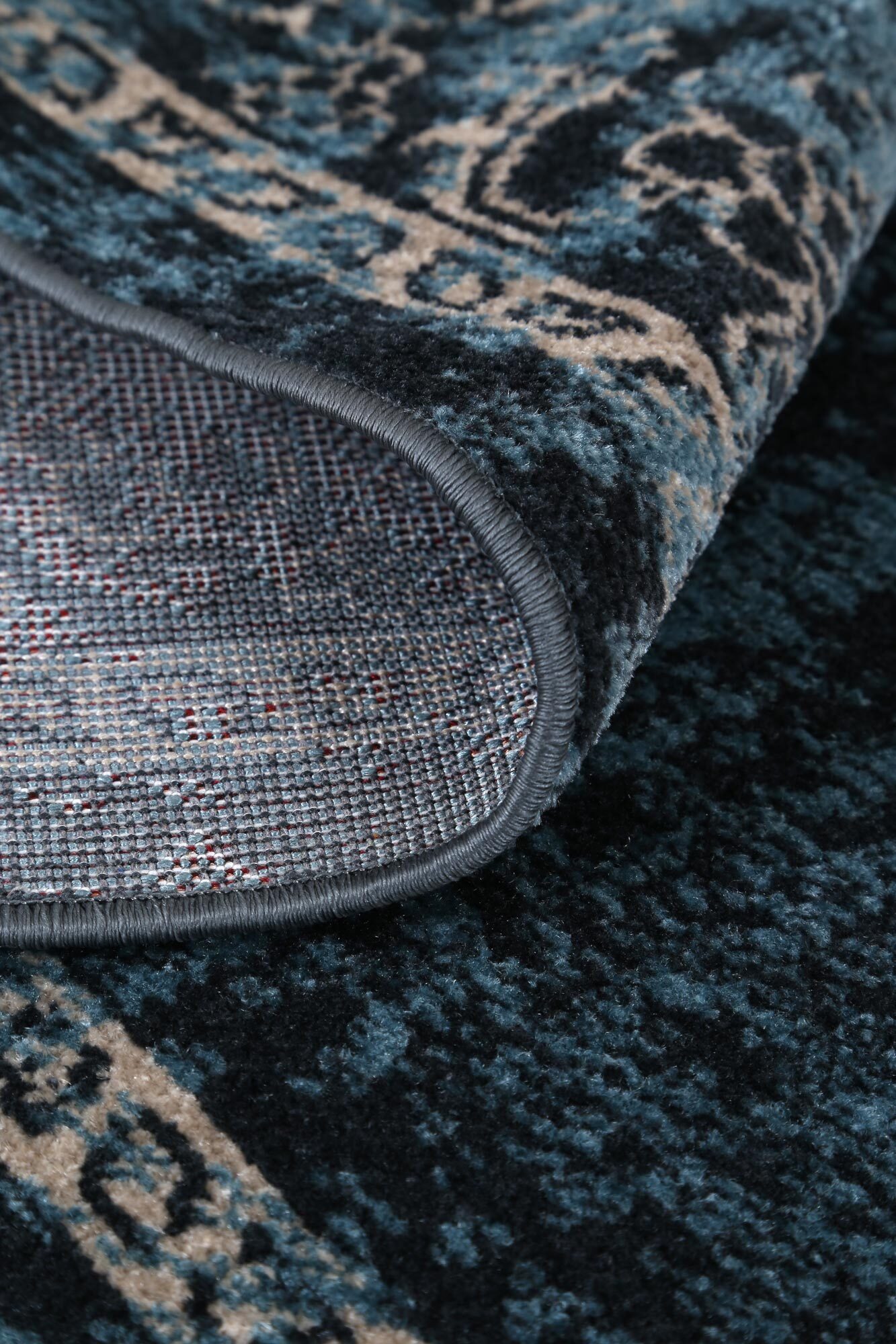 Oasis Contemporary Rug Blue Rug Free Shipping