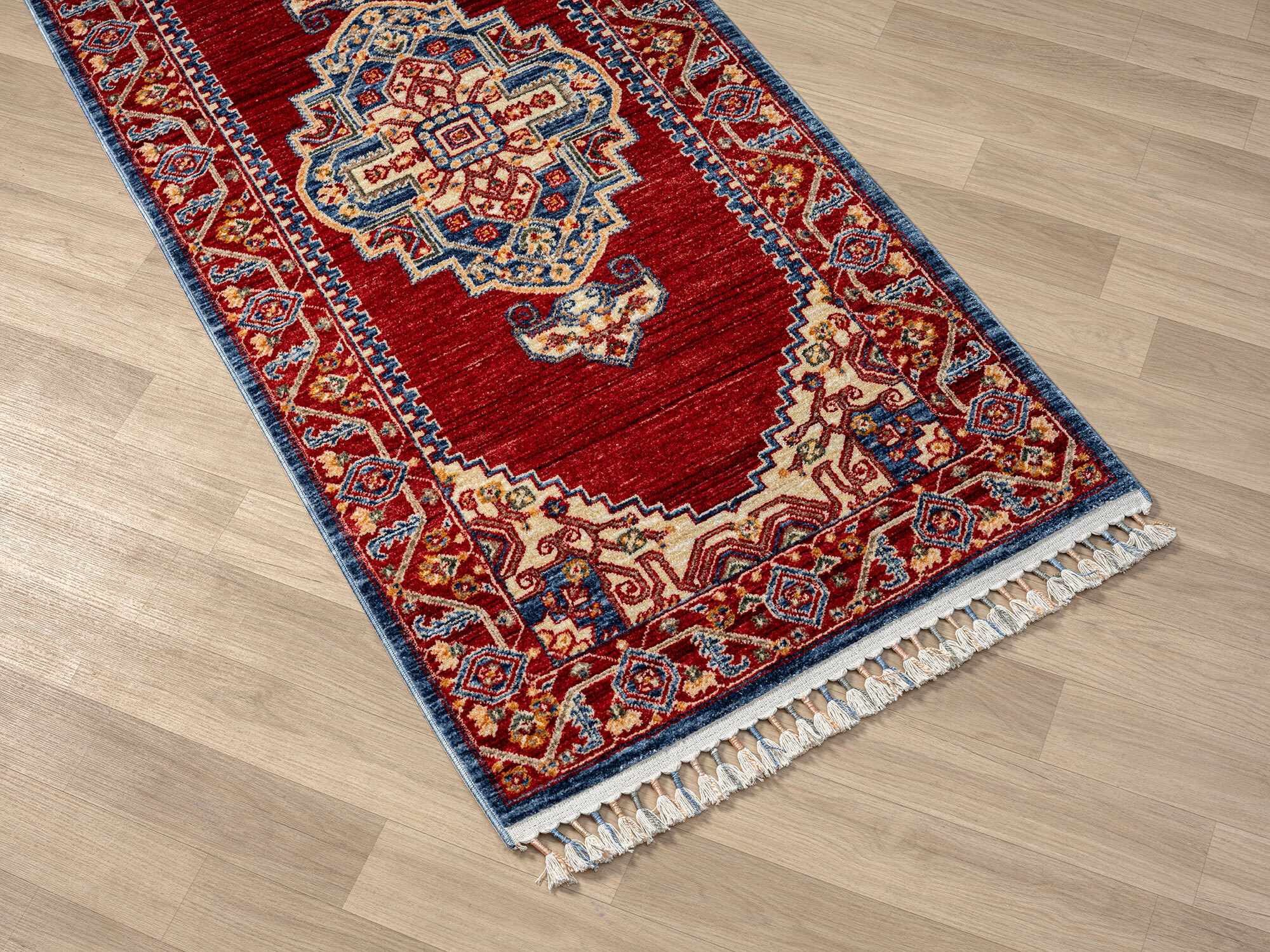 Large View Opal Traditional Medallion Rug