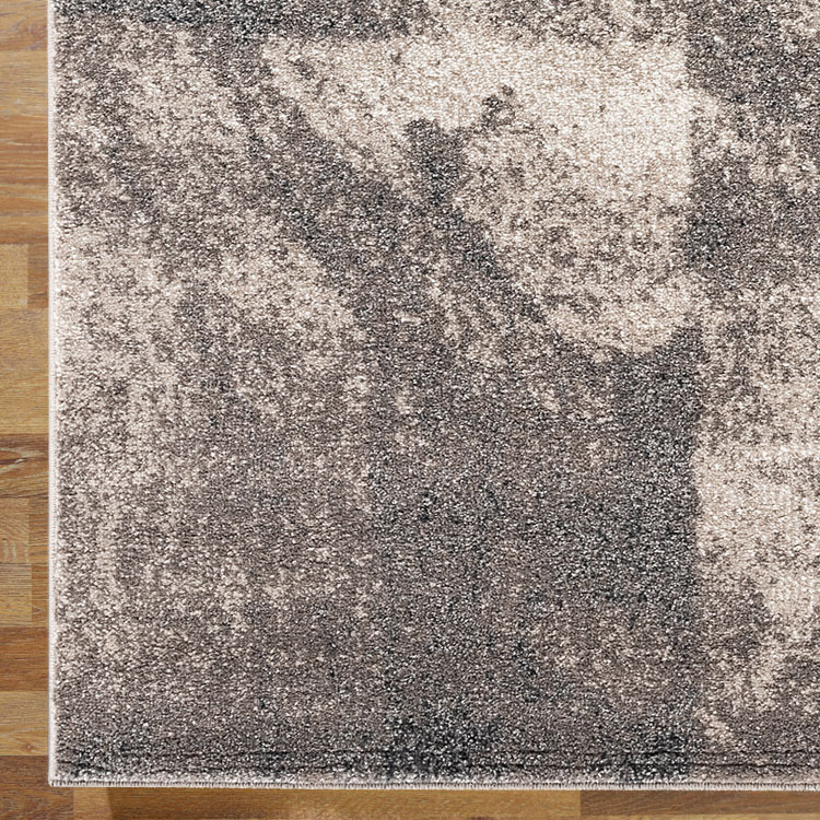 Orel Beige Square Pattern Rug