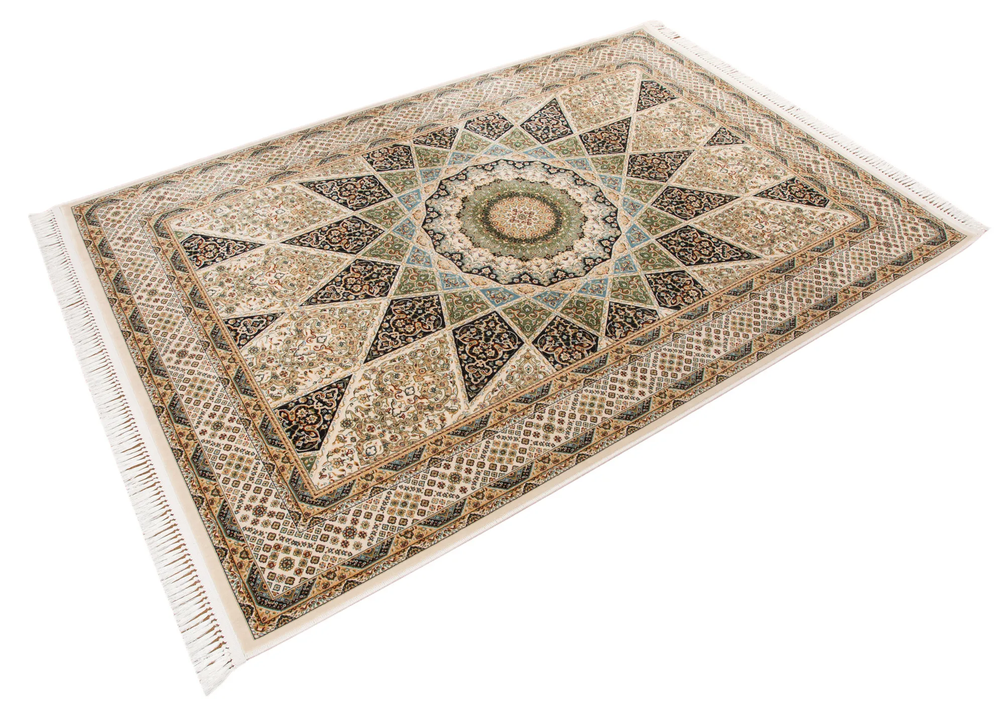 Prema Traditional Fringed Rug