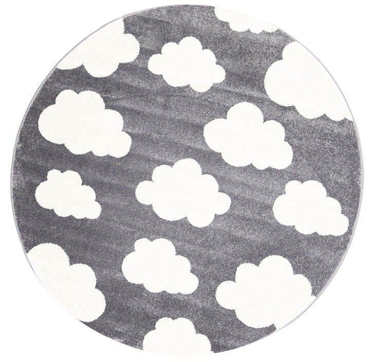 Large View Petite Modern Kids Cloud Rug