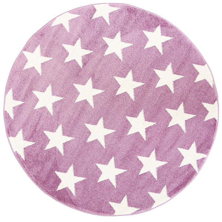 Large View Petite Modern Kids Star Rug