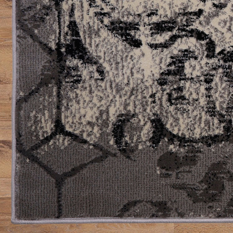 Large View Sade Grey Transitional Rug