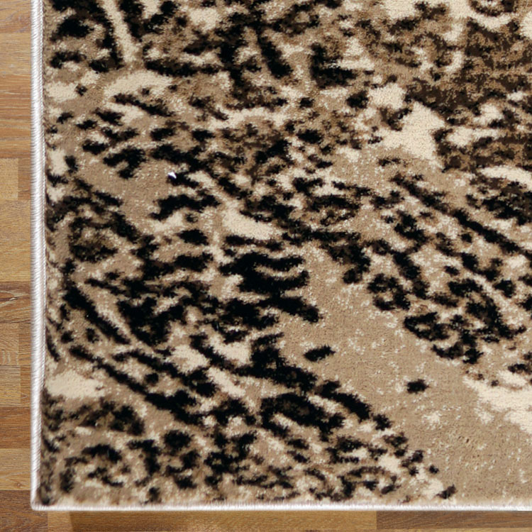 Large View Sade Beige Contemporary Rug