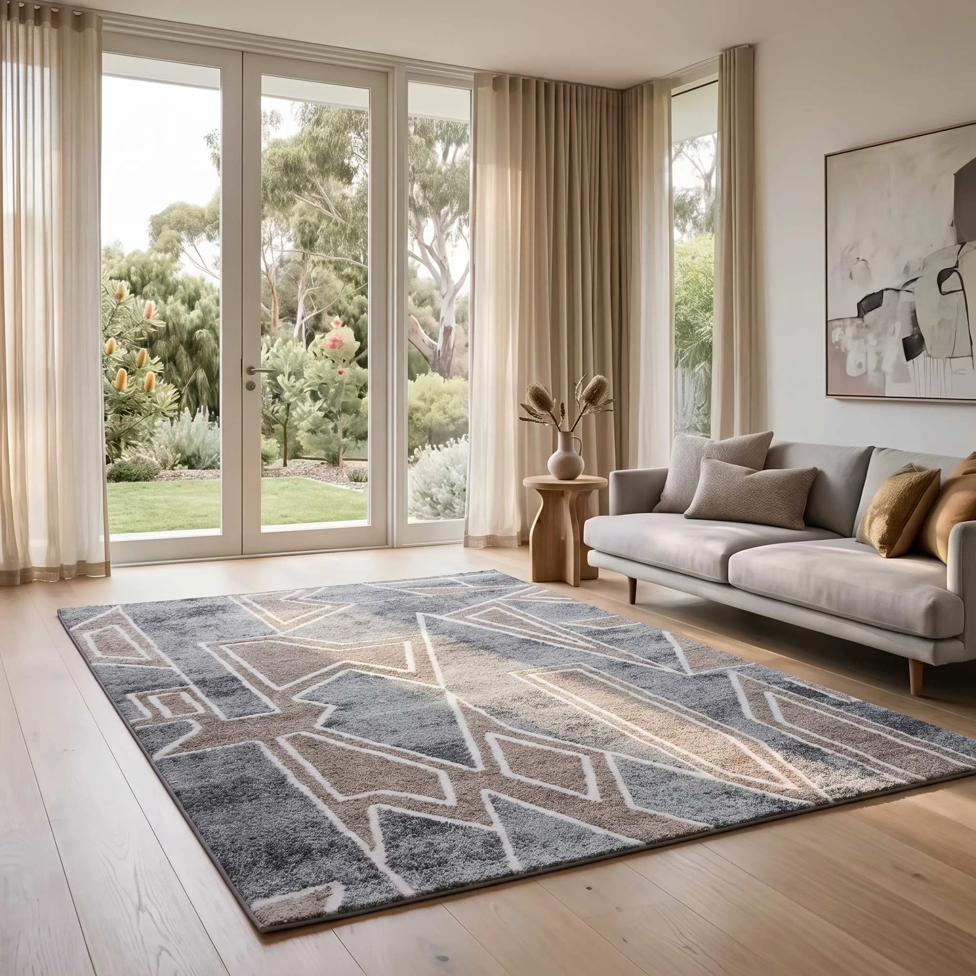Sapore Modern Geometric Rug