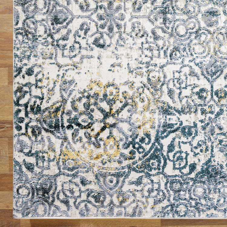 Saul Transitional Medallion Rug