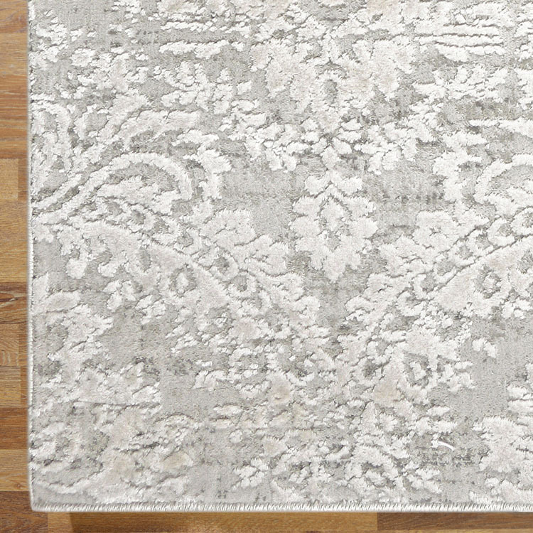 Large View Saul Beige Transitional Floral Rug
