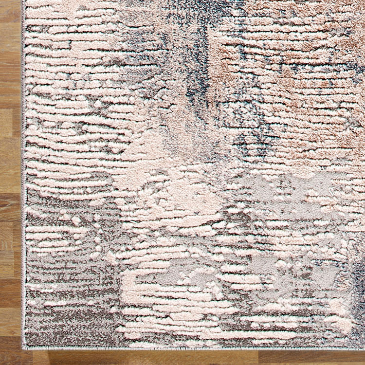 Large View Sera Contemporary Sculpted Rug