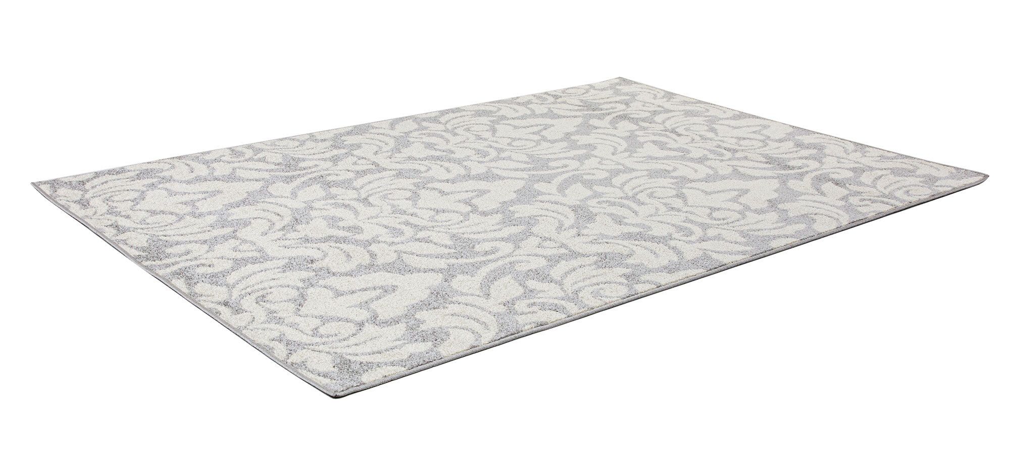 Large View Sandy Contemporary Floral Rug