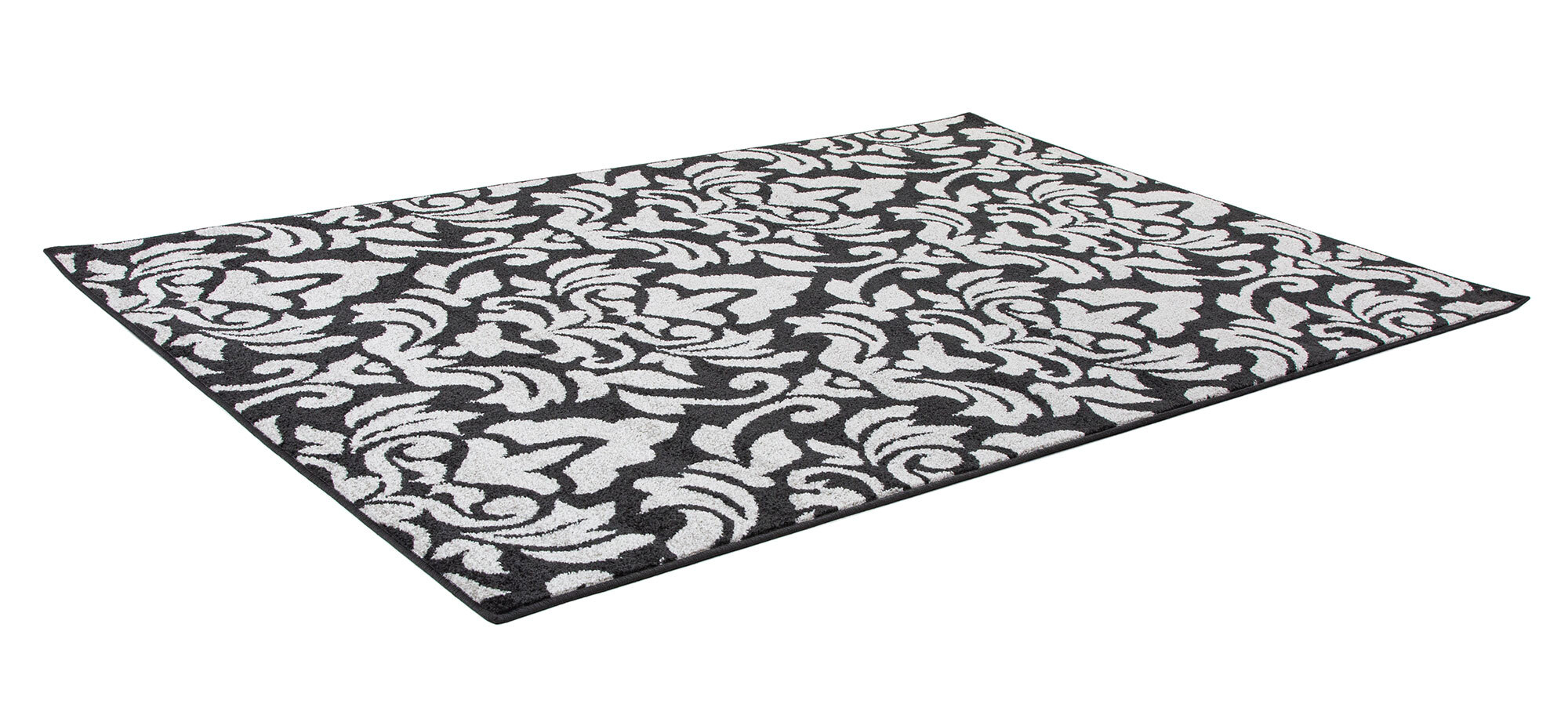 Large View Sandy Contemporary Floral Rug
