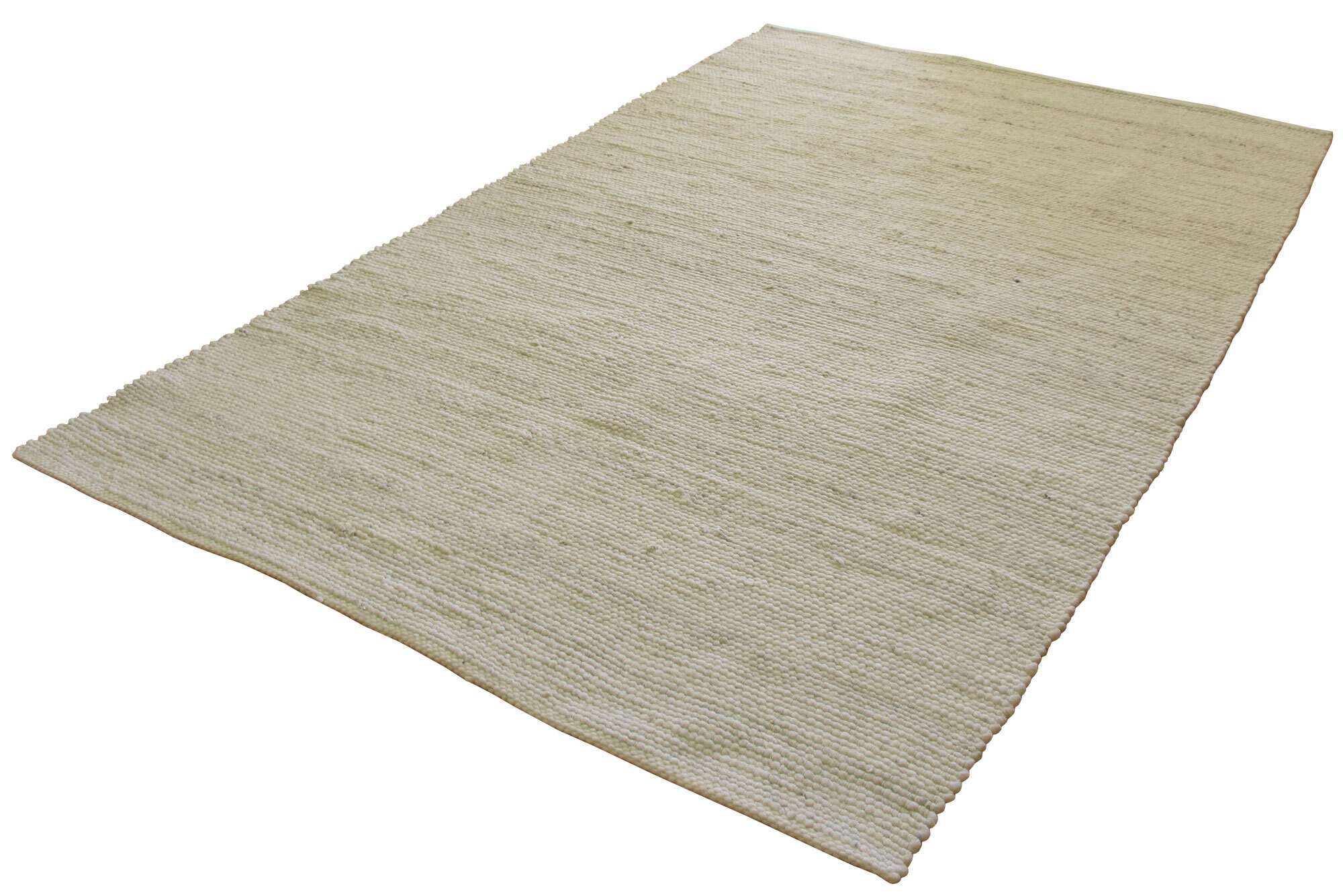 Studio Beige Flatweave Wool Rug