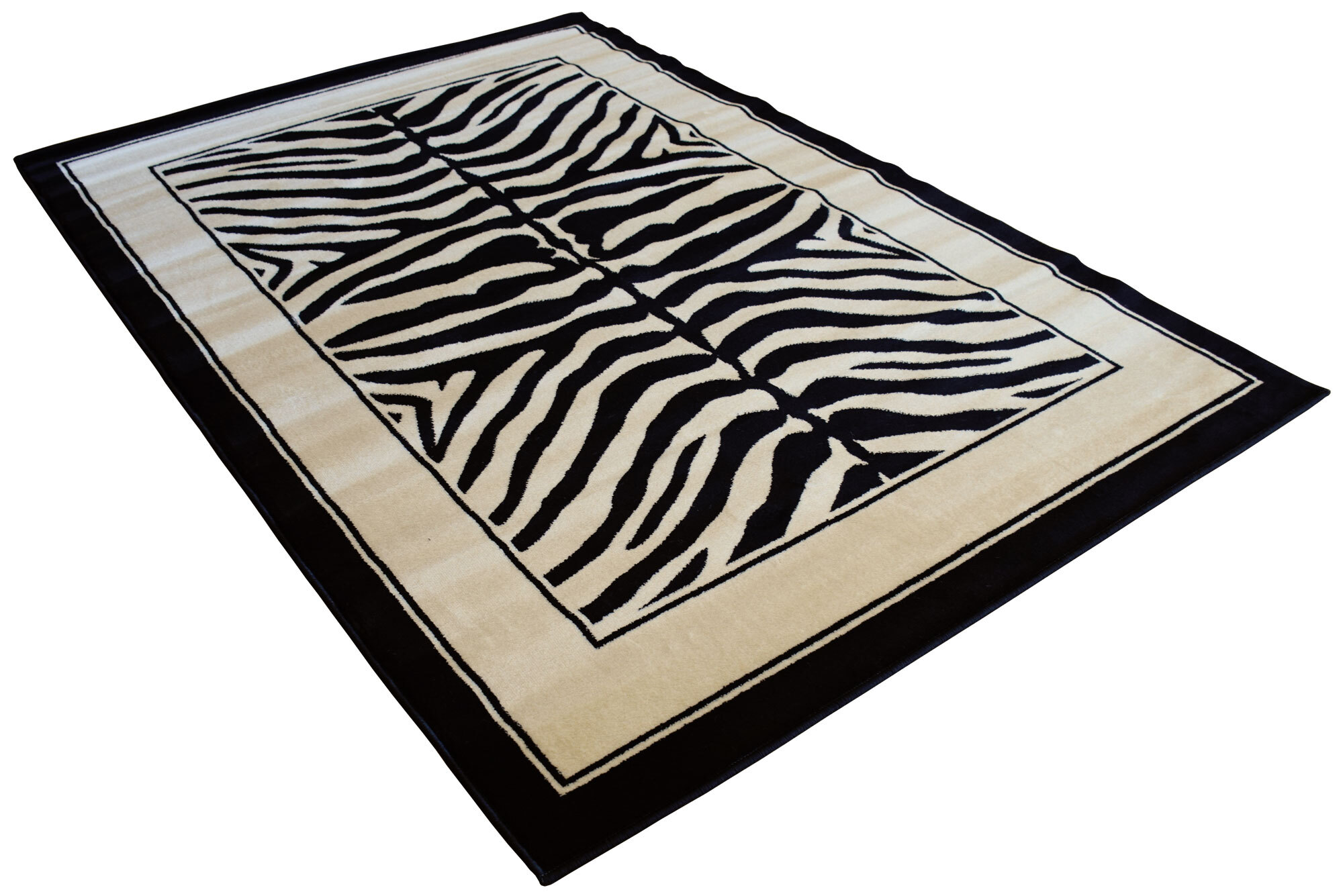 Safa Zebra Animal Print Rug