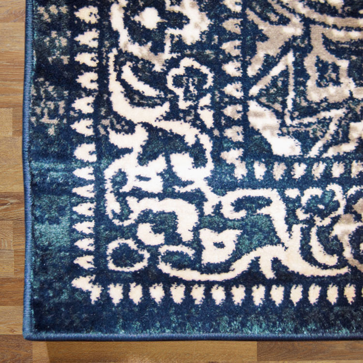 Large View Sonia Overdyed Medallion Rug