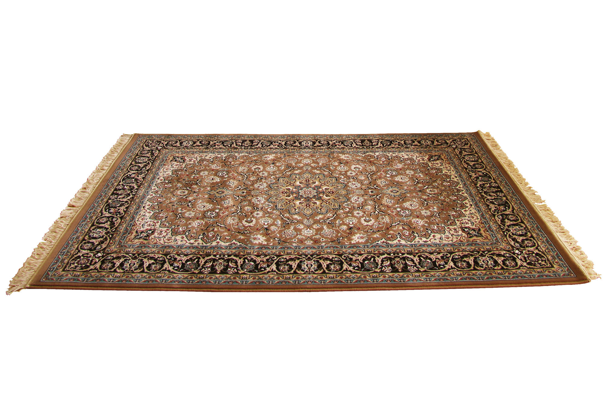 Tapis Brown Classic Medallion Rug