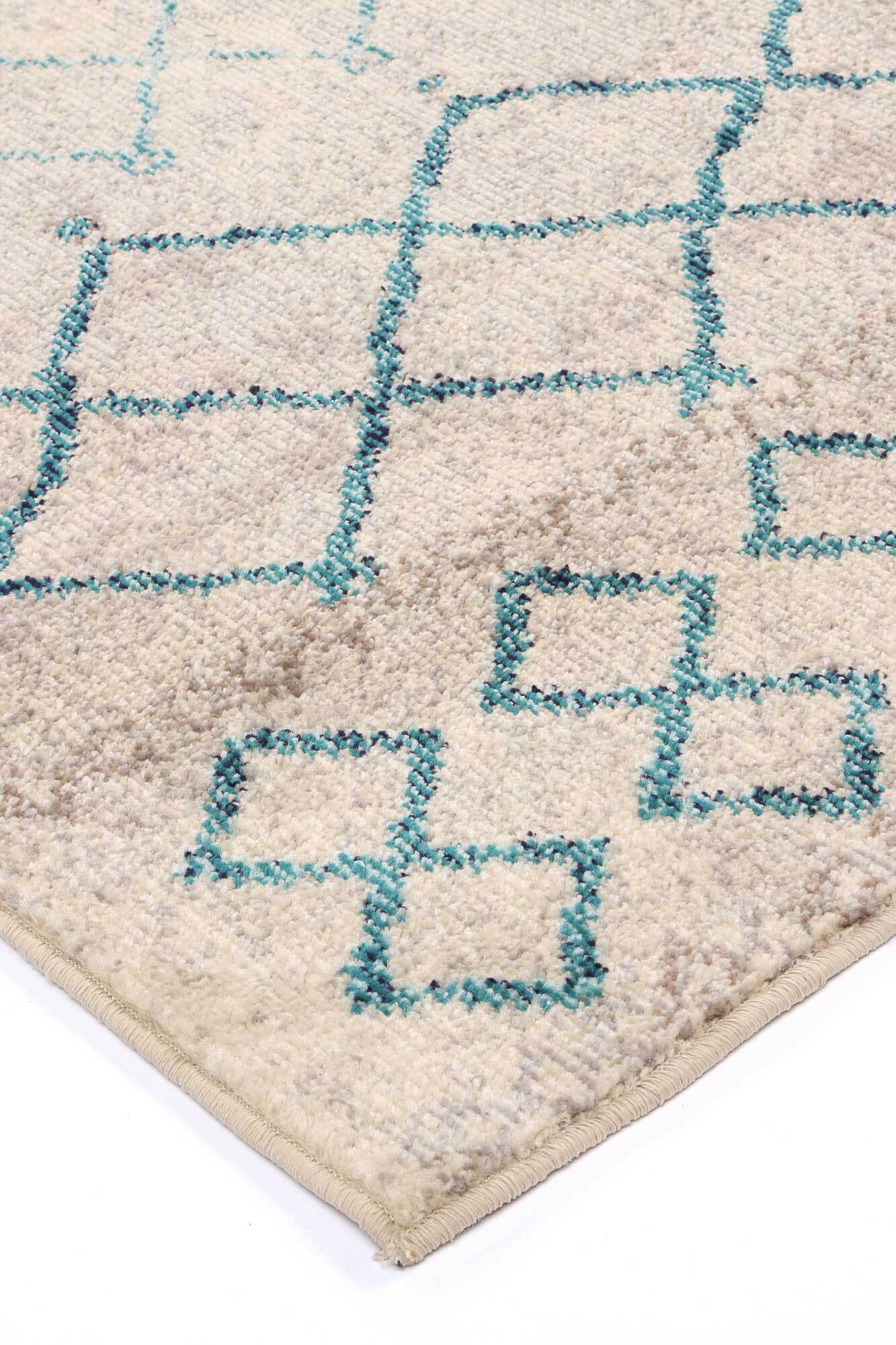 Large View Tina Contemporary Trellis Rug