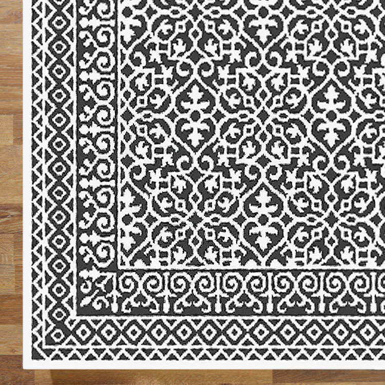 Large View Vala Floral Indoor Outdoor Rug