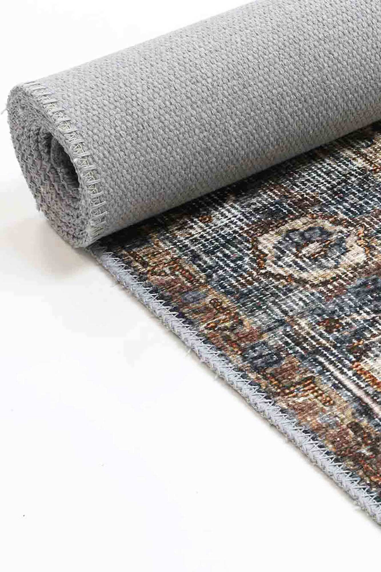 Large View Victoria Vintage Cotton Rug