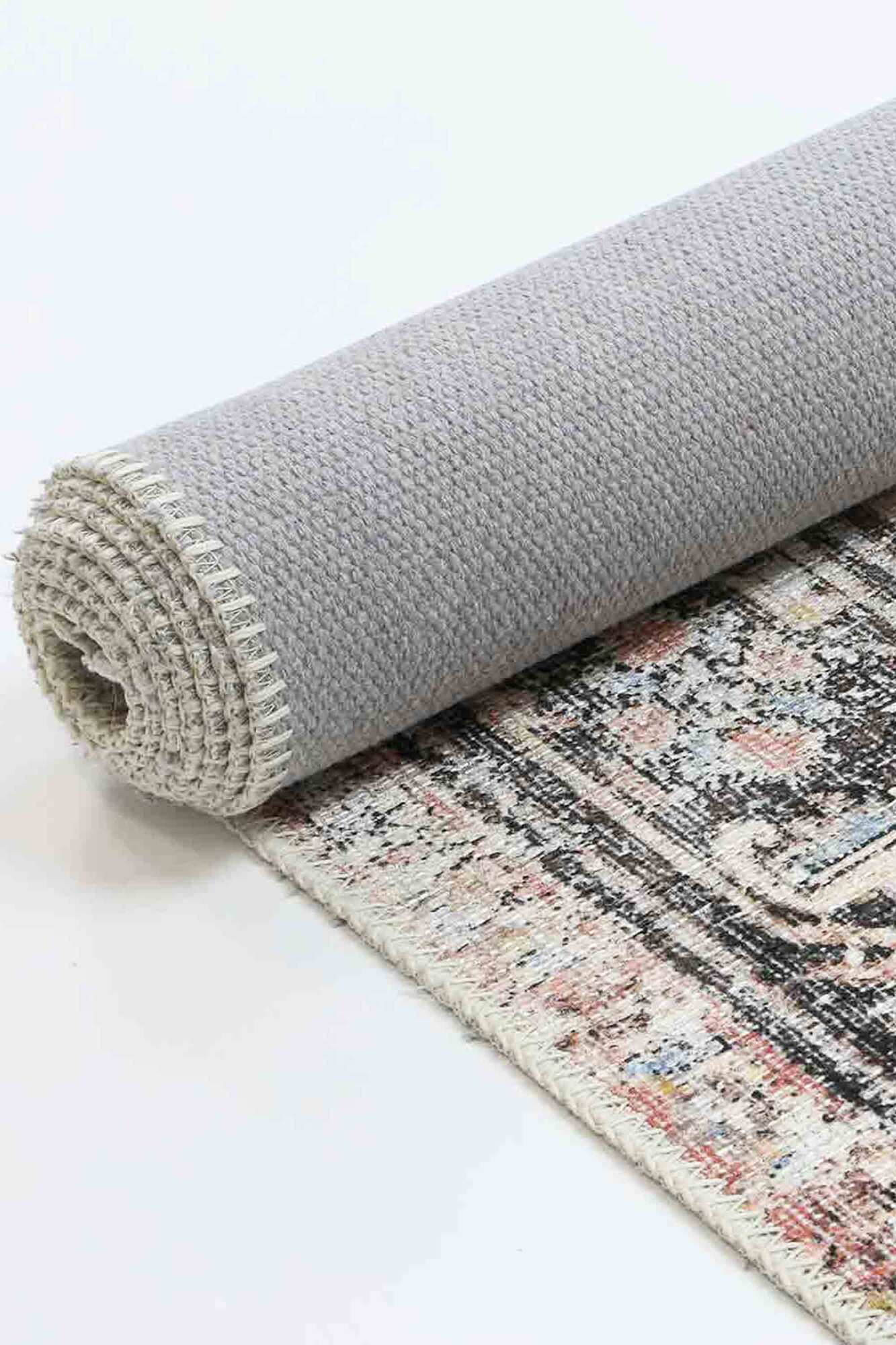 Large View Victoria Vintage Cotton Rug