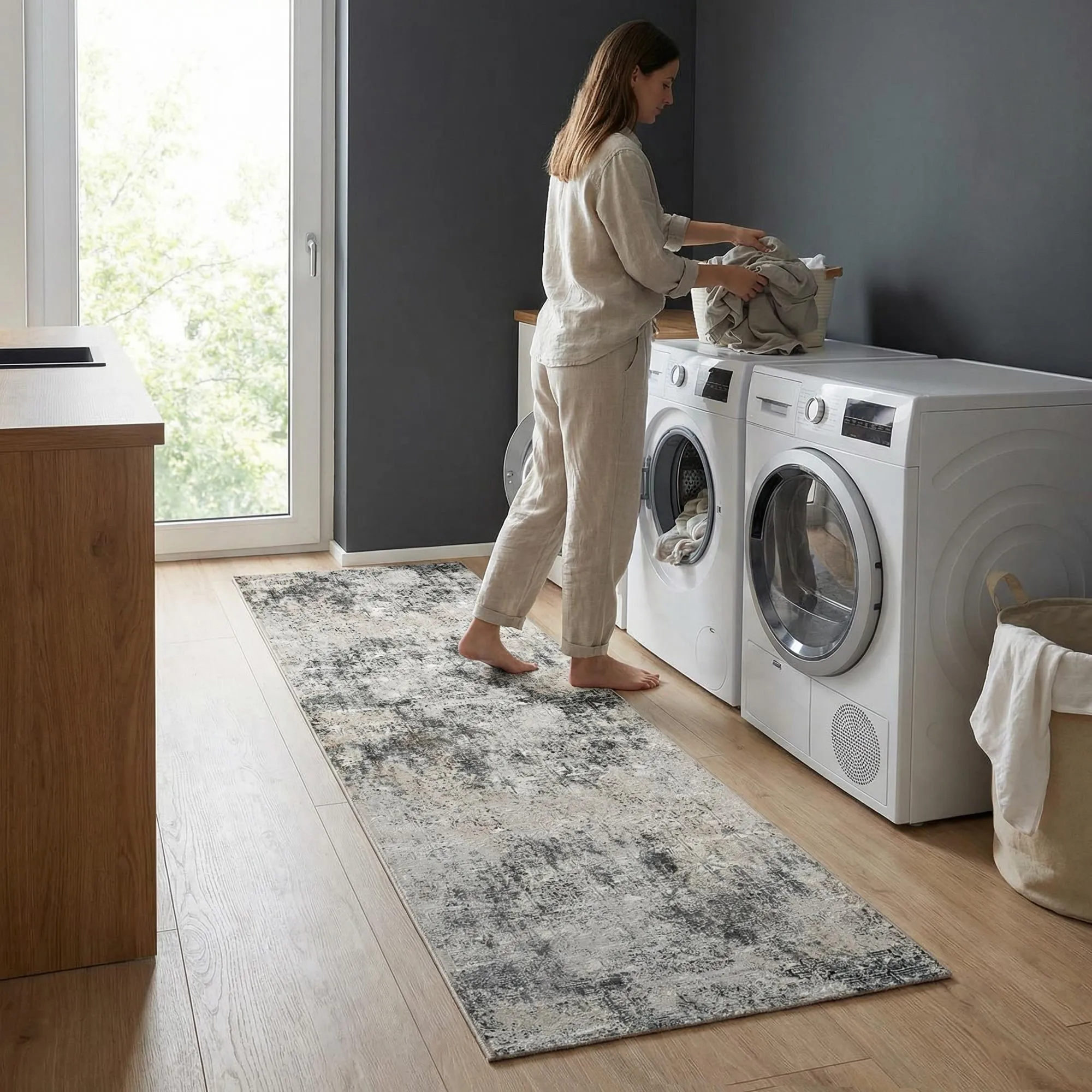 Vision Abstract Runner Rug