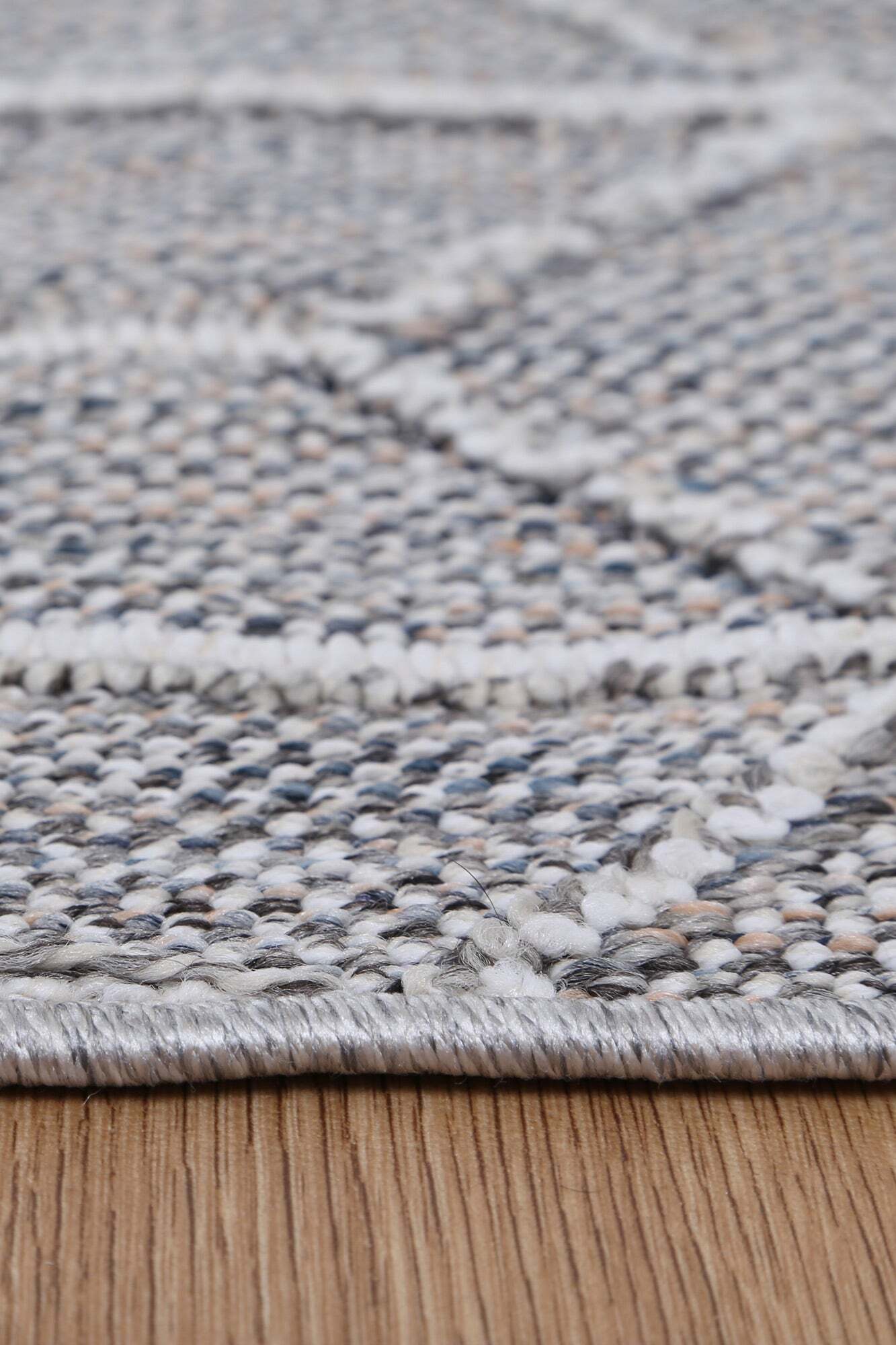 Large View Viva Geometric Flatweave Rug