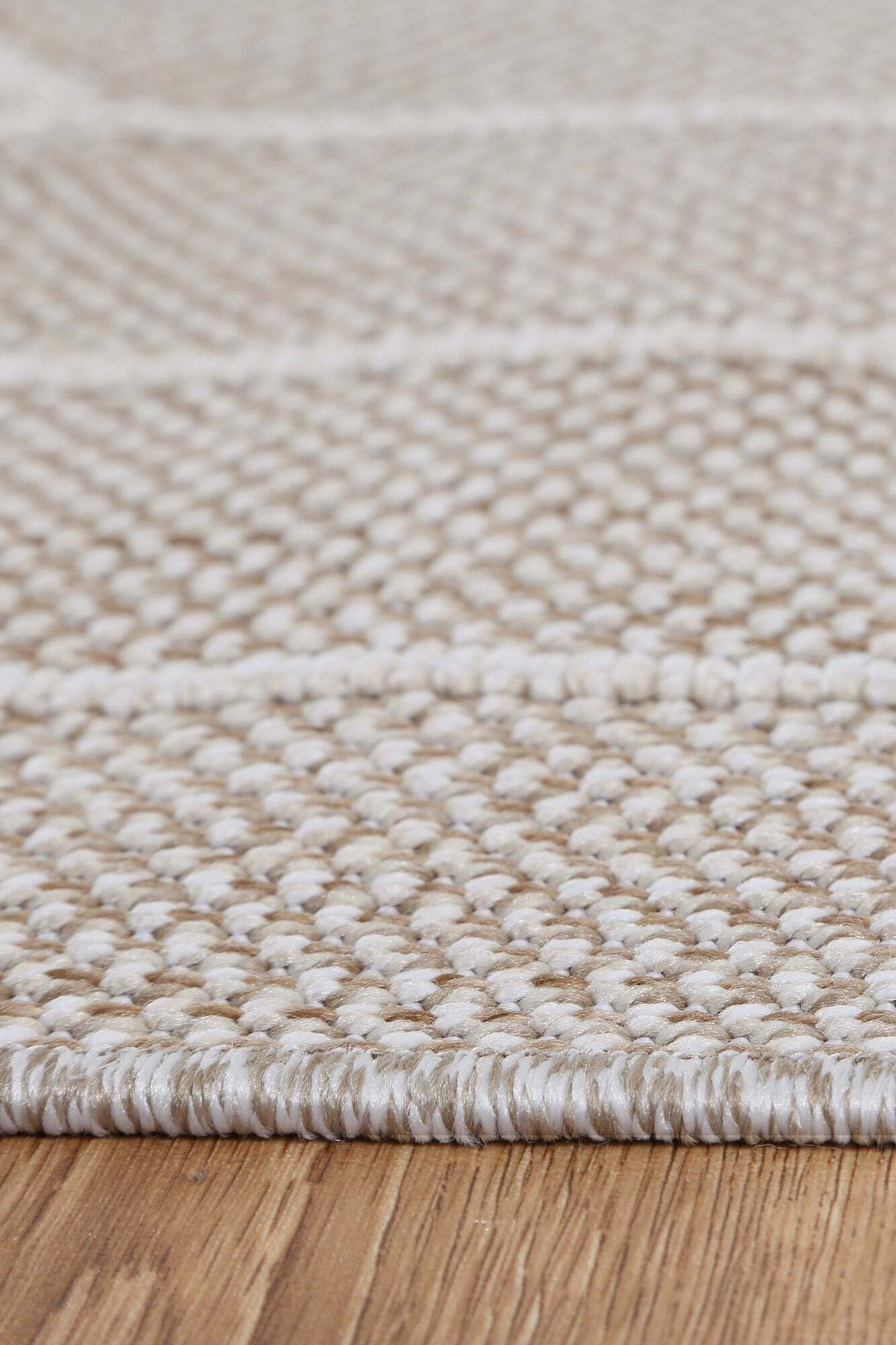 Large View Viva Geometric Flatweave Rug