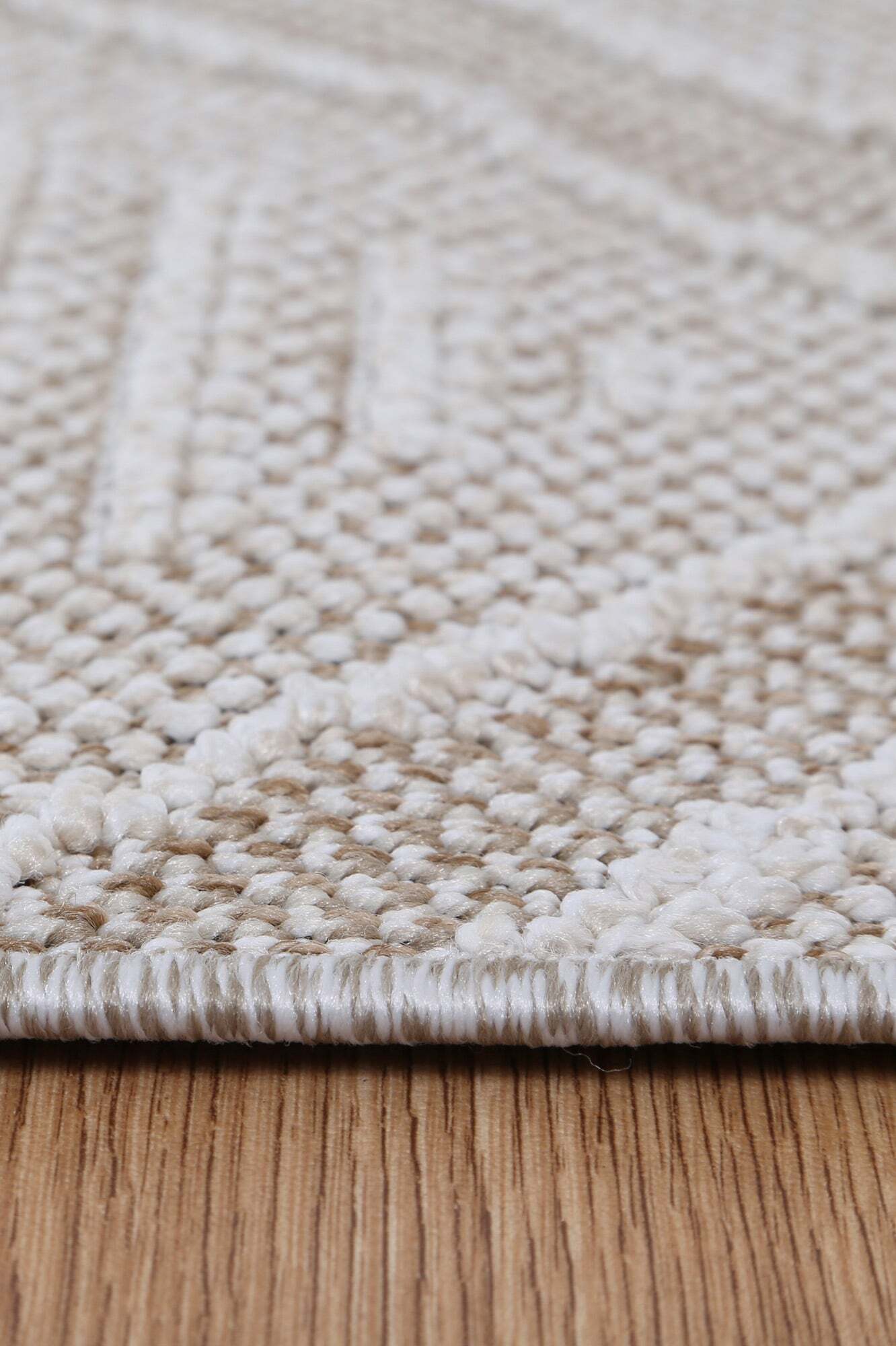 Large View Viva Geometric Flatweave Rug