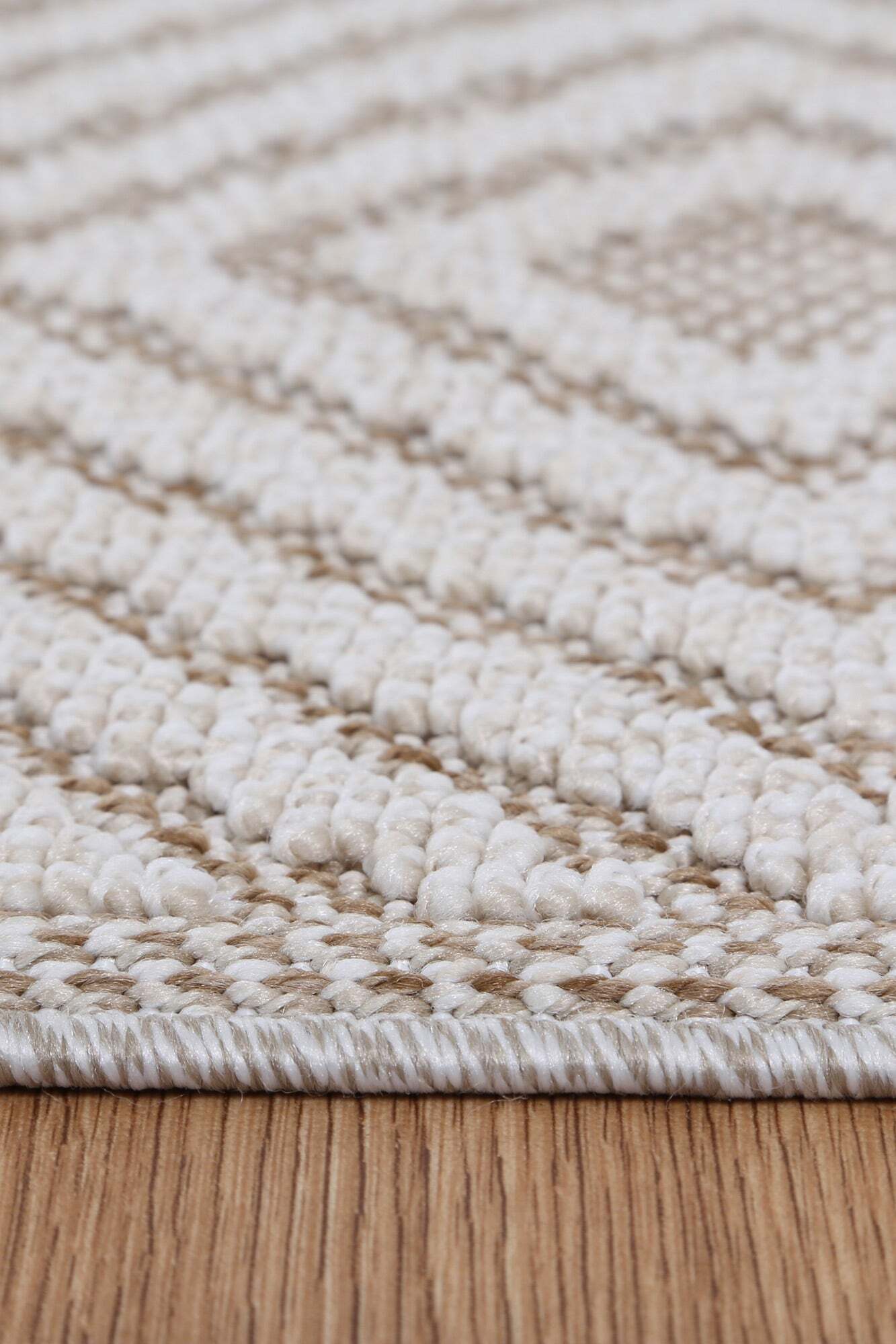 Large View Viva Geometric Flatweave Rug