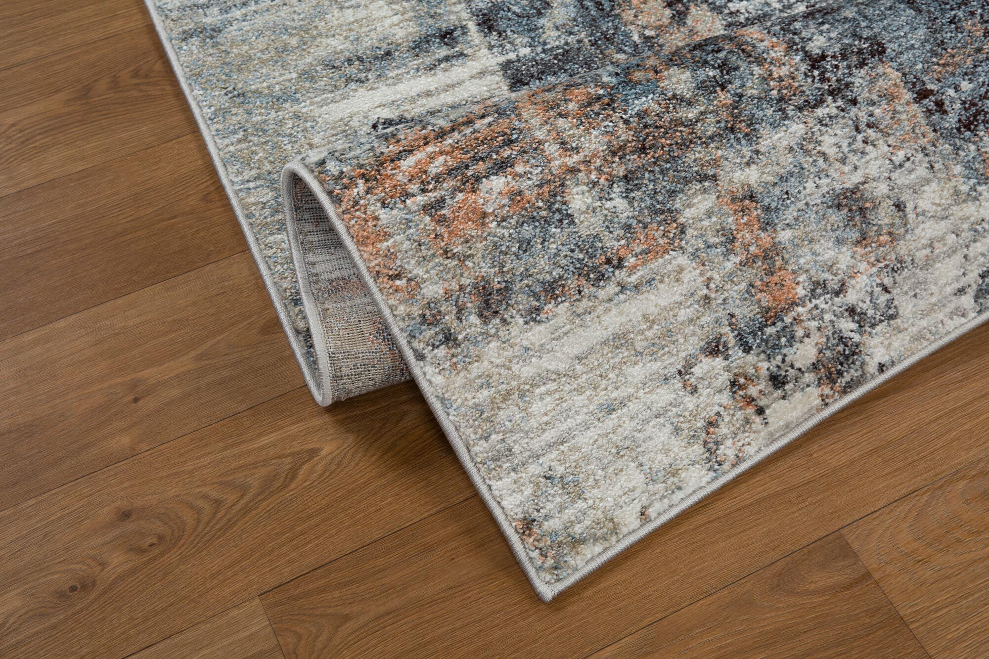 Large View Vivid Modern Abstract Rug