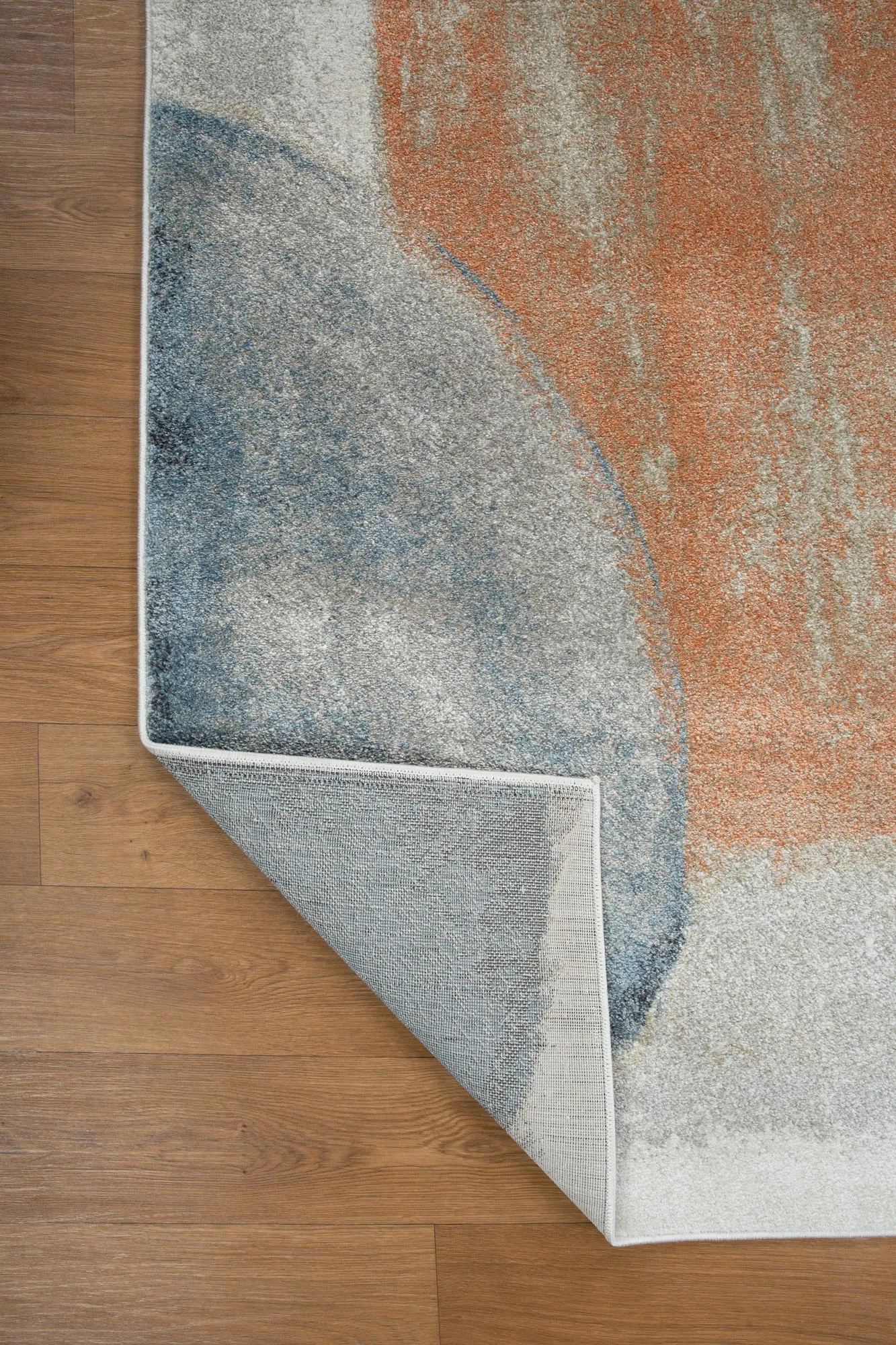 Vivid Contemporary Painterly Rug