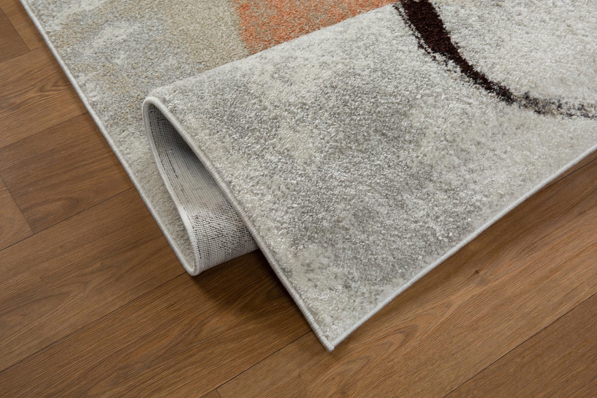 Large View Vivid Modern Abstract Rug