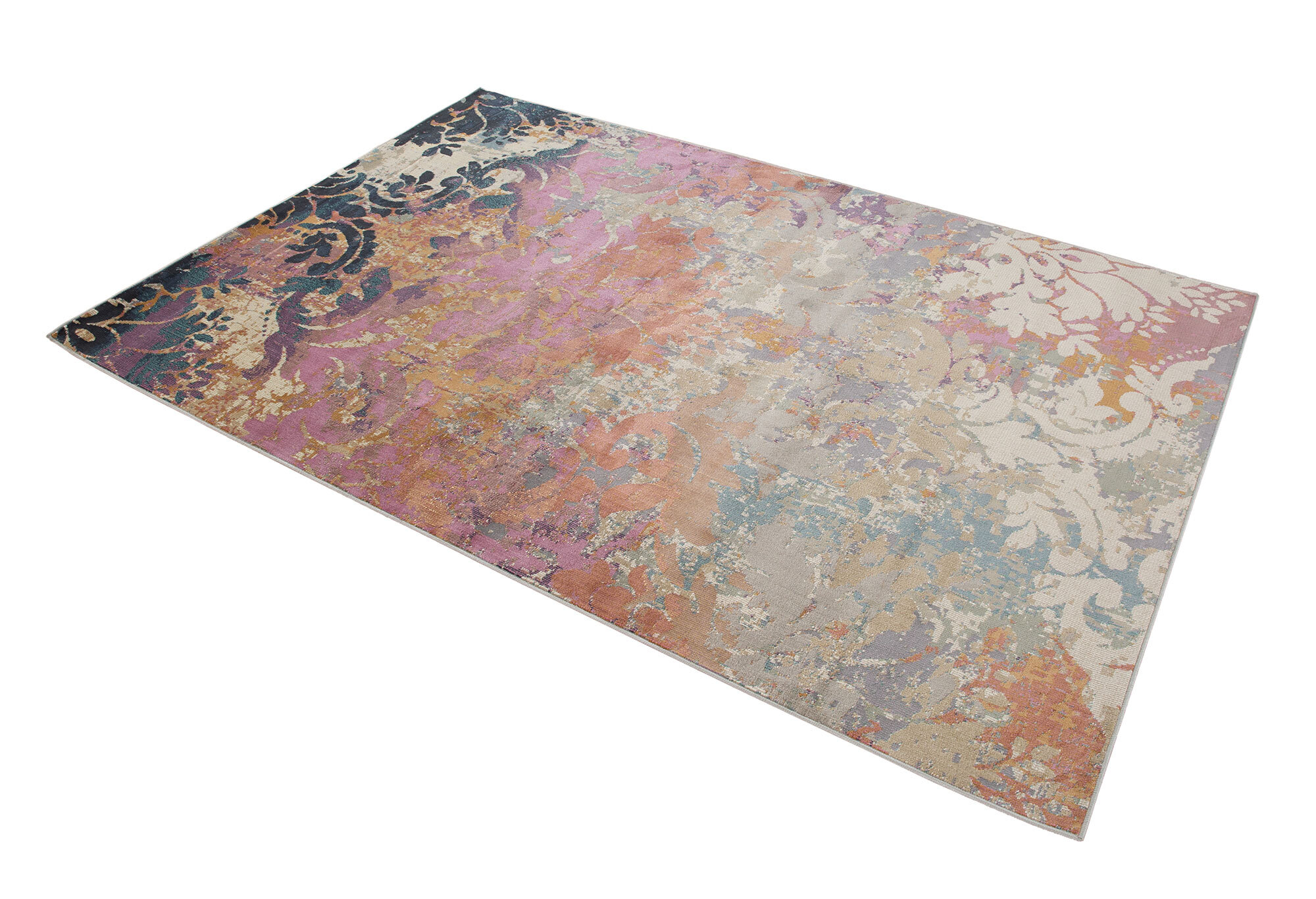 Large View Wazir Transitional Floral Rug