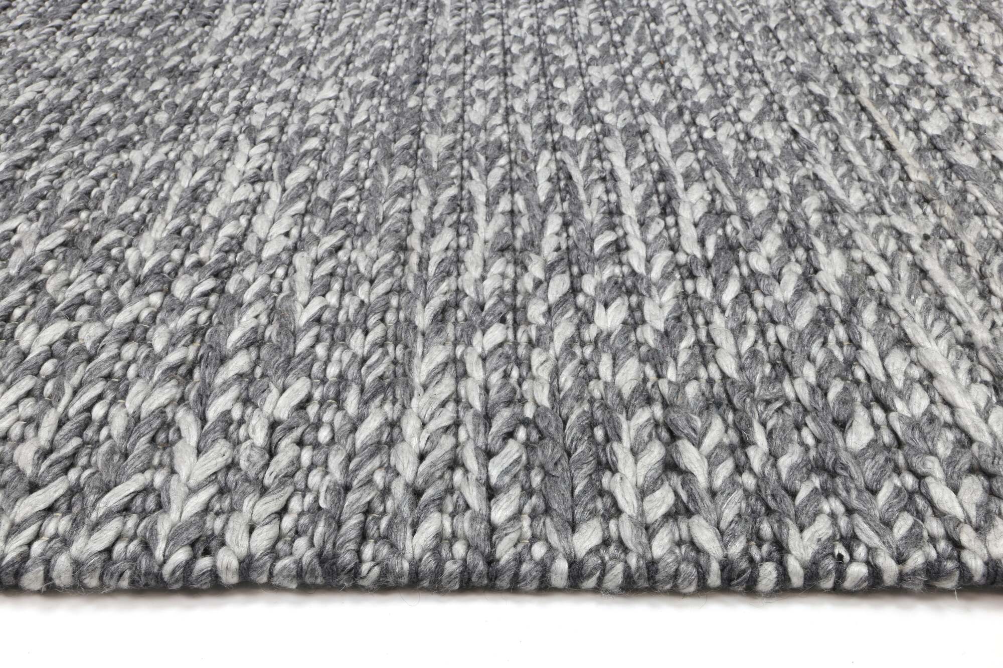 Zuri Charcoal Hand Loomed Rug