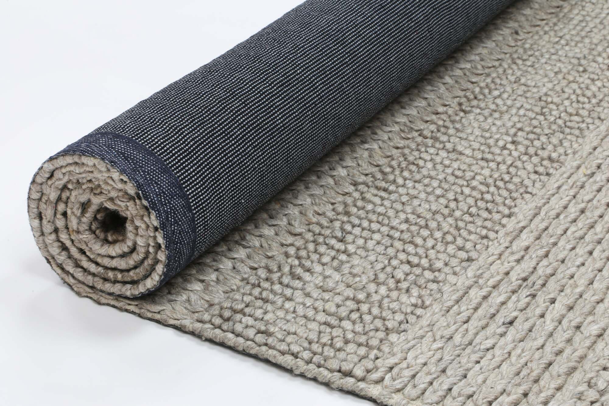 Large View Zuri Beige Hand Loomed Rug