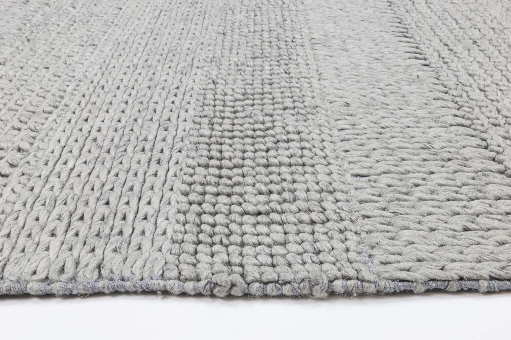 Zuri Grey Hand Loomed Rug