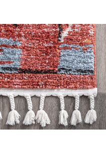 Amara Tribal Moroccan Tassel Rug