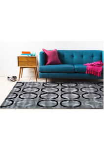 Atlanta Modern Circle Pattern Rug