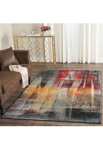 Adobe  Modern Brush Stroke Rug