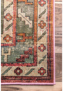 Alder Tribal Aged Medallion Rug