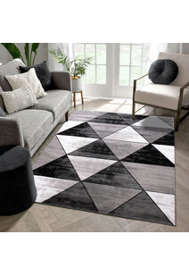 Axel Modern Triangle Pattern Rug