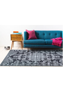 Americo Grey Medallion Rug