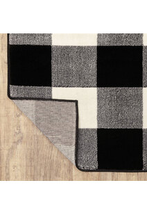 Adel Plaid Check Pattern Rug