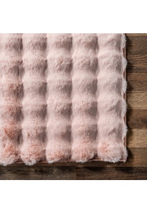 Bubble Plush Washable Rug
