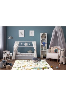 Candy Road Kids Square Rug