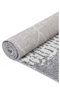 Cole Grey Abstract Pattern Rug
