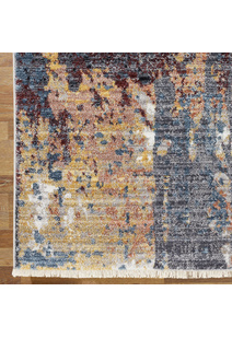 Danny Grey Modern Abstract Rug