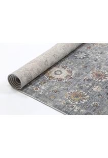 Darra Grey Transitional Floral Rug