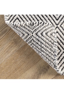 Dhurrie Hand Woven Wool Rug