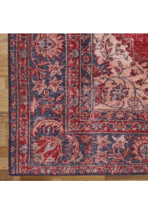Diva Red Classic Overdyed Rug